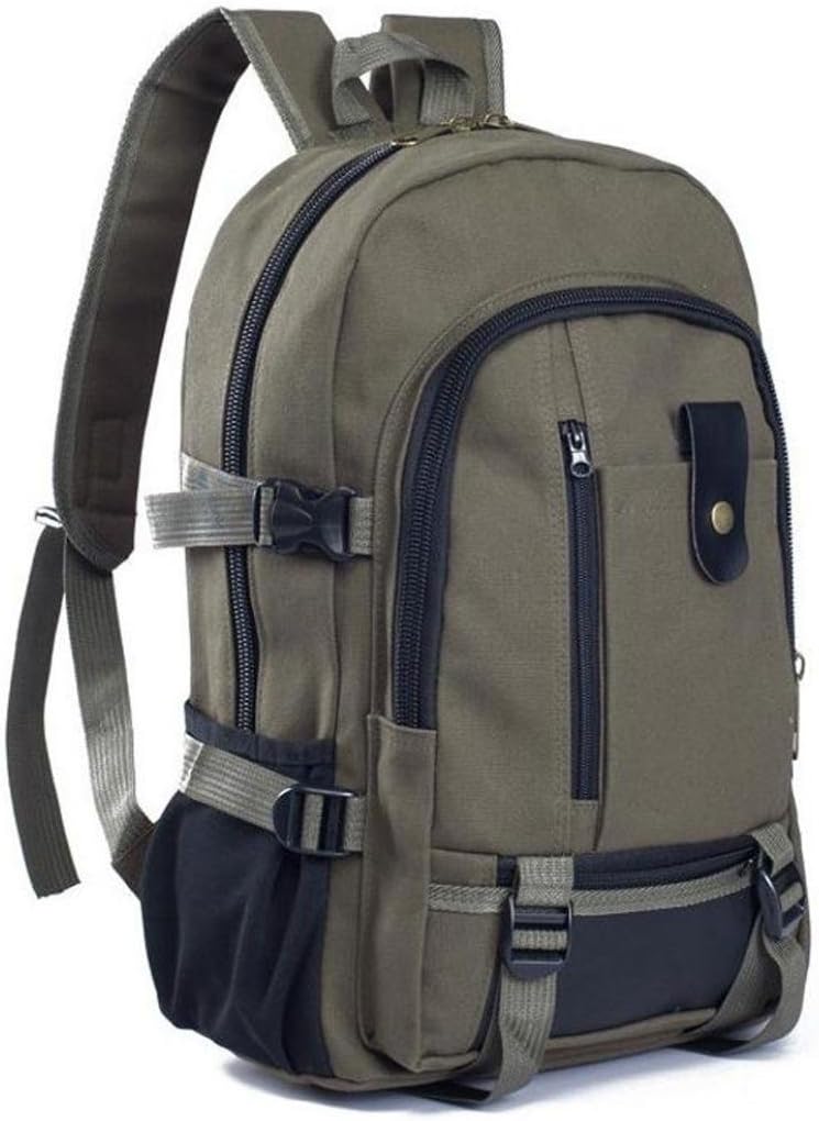 バックパック TangQI 登山用 アルパインバック 大容量 バックル リュック リュックサック メンズ レディース ユニセックス カジュアル 鞄 通勤通学 カジュアル 旅行 アウトドア (アーミーグ|サステナライフ