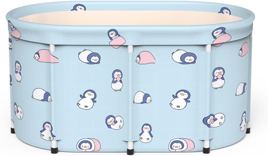 ポータブルバスタブ 浴槽ポータブル 折りたたみ浴槽 コンパクト浴槽 大人用家庭用浴槽 折りたたみプール 子供用プール 簡単組み立 お風呂 保温浴槽 保冷浴槽 収納便利 バスタブ (100*56*37c｜サステナライフ