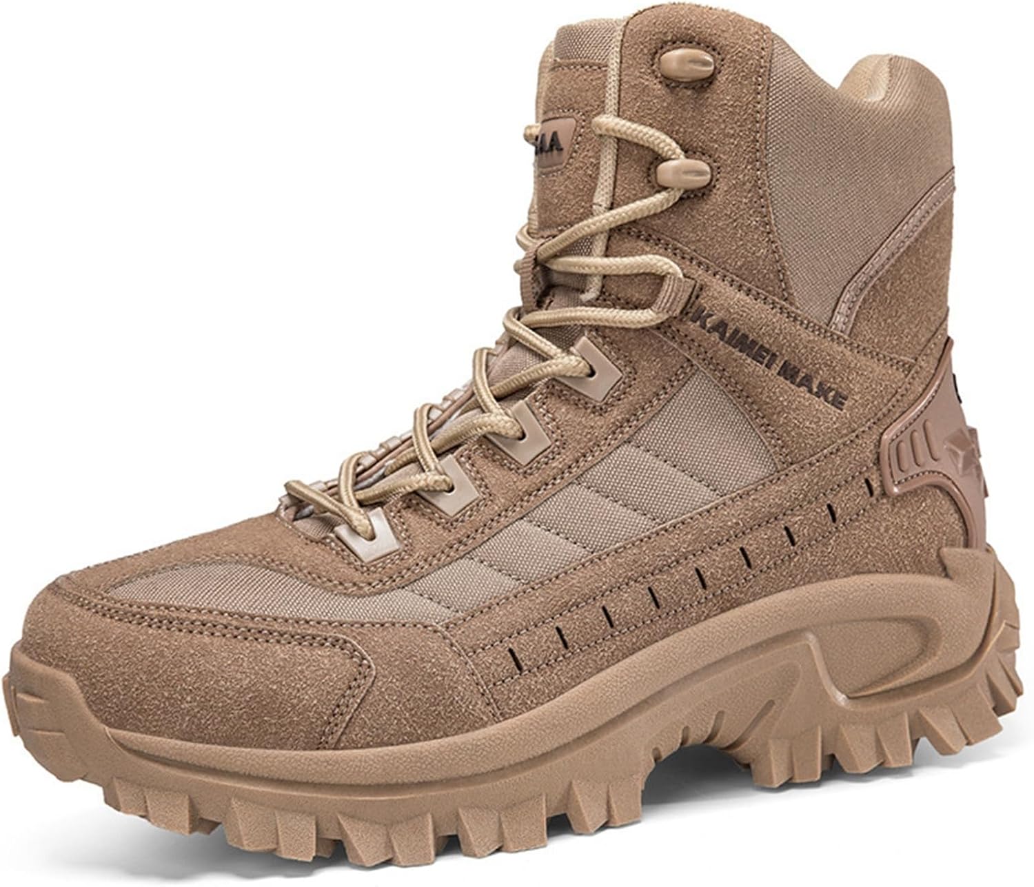コンバットブーツ ミリタリーブーツ メンズ トレッキングシューズ ハイカット アウトドアシューズ 登山靴 防滑 通気 軽登山用シューズ 遠足 大きいサイズ ハイキング ウォーキング クライミング サバ