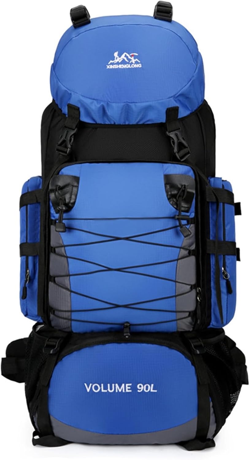 登山用リュックサック 揺れない ミリタリー 防災バッグ キャンプ用 アウトドアリュックサック ジム 学校 ショッピング アウトドア用バックパック 大容量 撥水 各種ポケット搭載 ハイキングバッグ メン