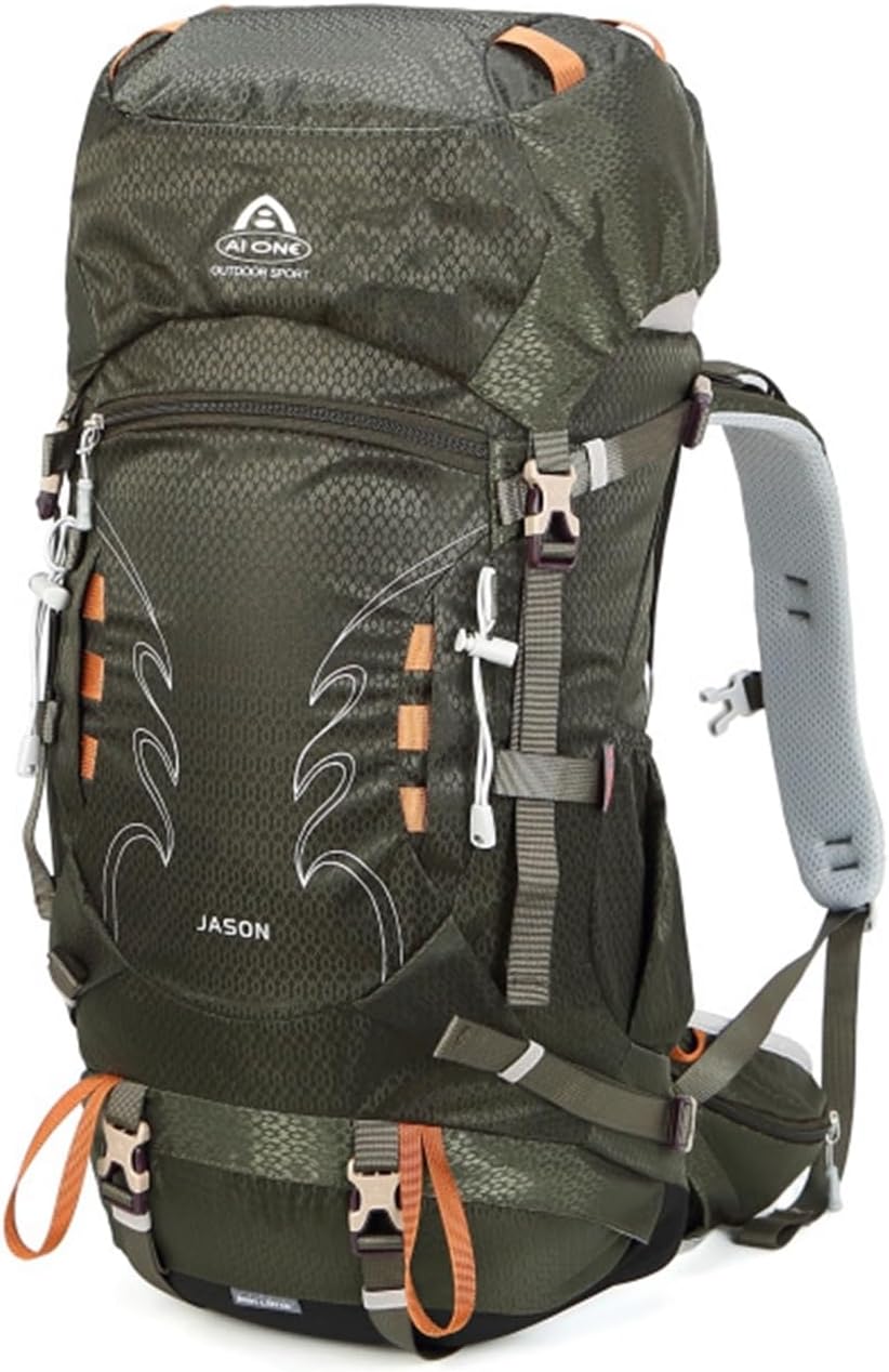 登山用リュックサック 大容量 撥水 サイクリング 耐衝撃 耐荷重 バックパック ハイキングバッグ リュックバッグ 男女兼用 各種ポケット搭載 カジュアル 揺れない 便利 出張対応 防災用