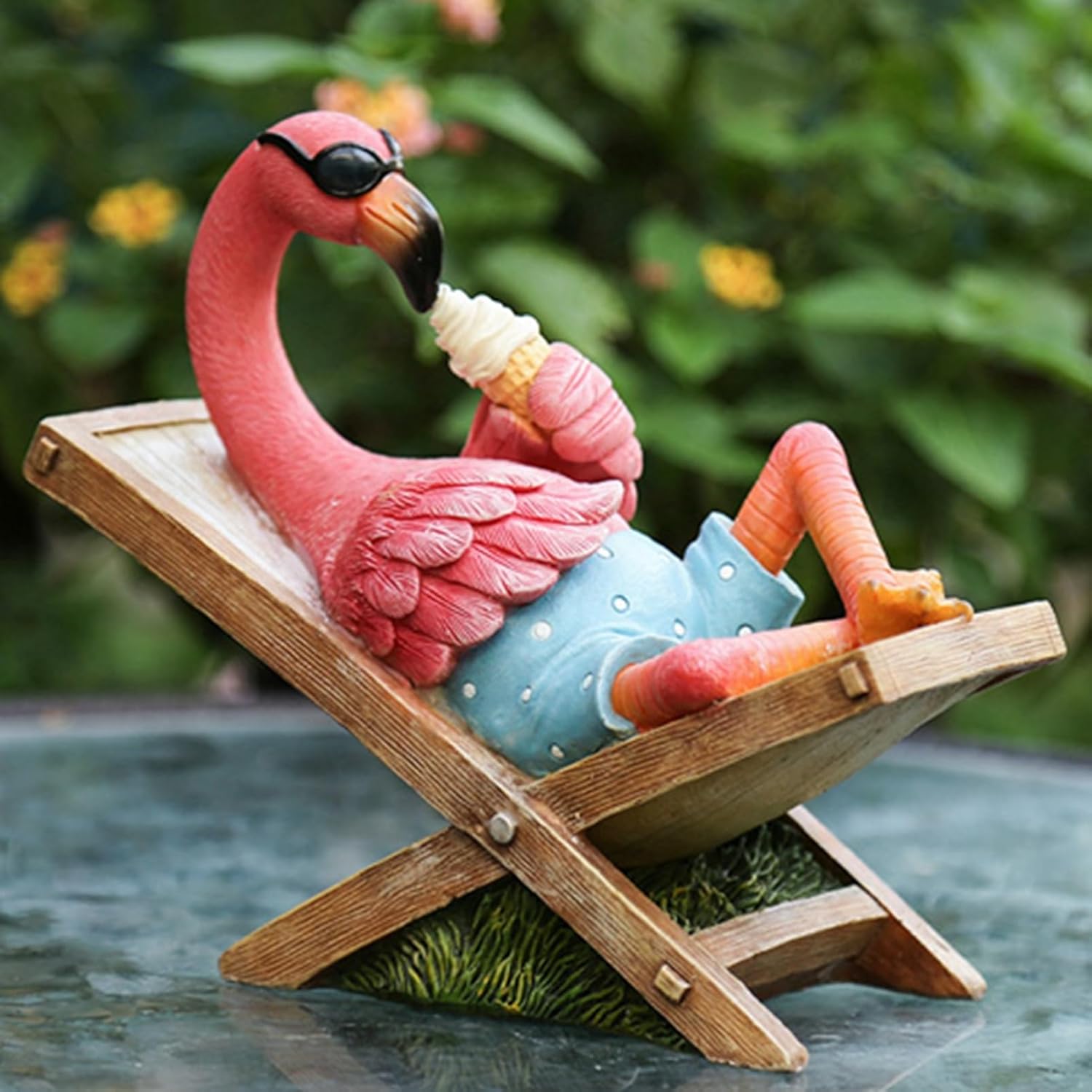 楽天市場】フラミンゴ 水飲み リアルな置物フラミンゴの置物 置物