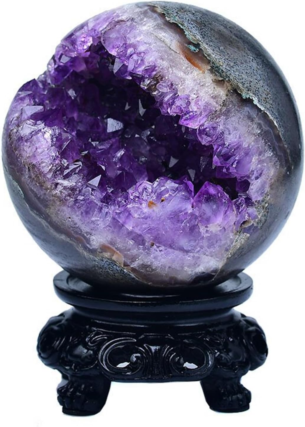 楽天市場】天然水晶 原石ドーム アメジスト洞窟 アメジスト 天然石