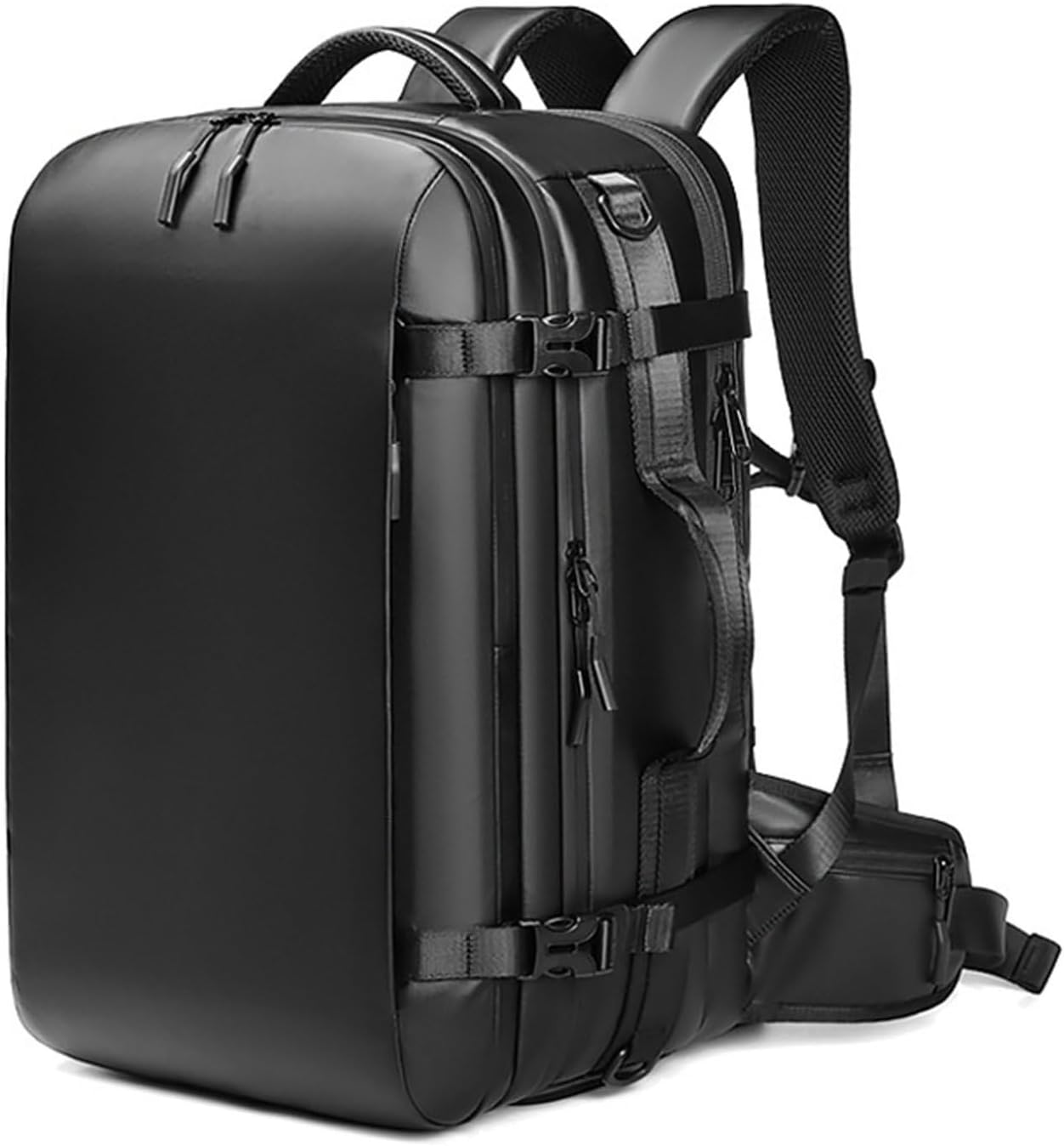 ビジネスリュック メンズ リュック 防水 リュックサック バックパック 17.3インチ PCラップトップバック 軽量 4way180° 開口 多機能ポケット シューズ収納 耐摩耗性 アウトドア 海外