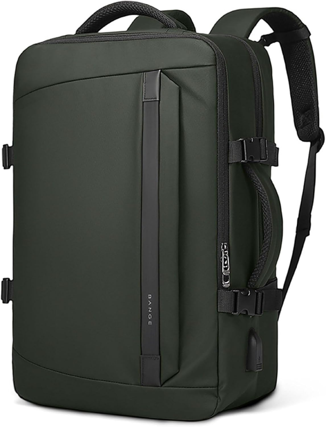 ビジネスリュック メンズ 大容量 リュックサック バックパック 15.6インチPC収納 pcバッグ 軽量 usbポート付き スクエア型 多機能ポケット 型崩れ防止 耐摩耗性 通勤 通学 出張 旅行｜サステナライフ 10,609円