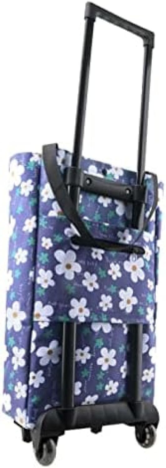 ショッピングキャリー 折りたたみ ショッピングキャリーバッグ ポータブル 耐荷重20kg 2輪 ショッピングカート 撥水性 収納便利 大容量 軽量 伸縮式ハンドル 持ちやすい 組立不要 女性 高齢者