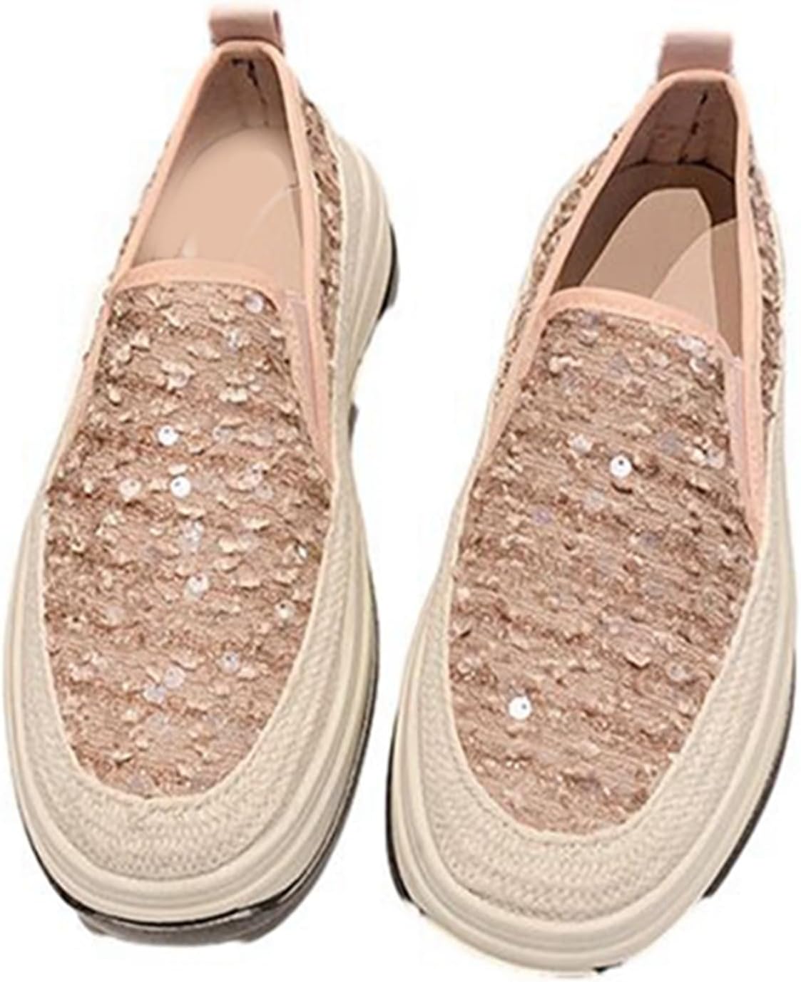 モカシン ドライビングシューズ レディース エスパシューズ 平べったい 片方ゴア 履き分かりやすい スパンコール 春靴 夏靴 ドライビング 心ゆかしい スニーカー 質問用紙 プラットホーム ホンブルグ帽