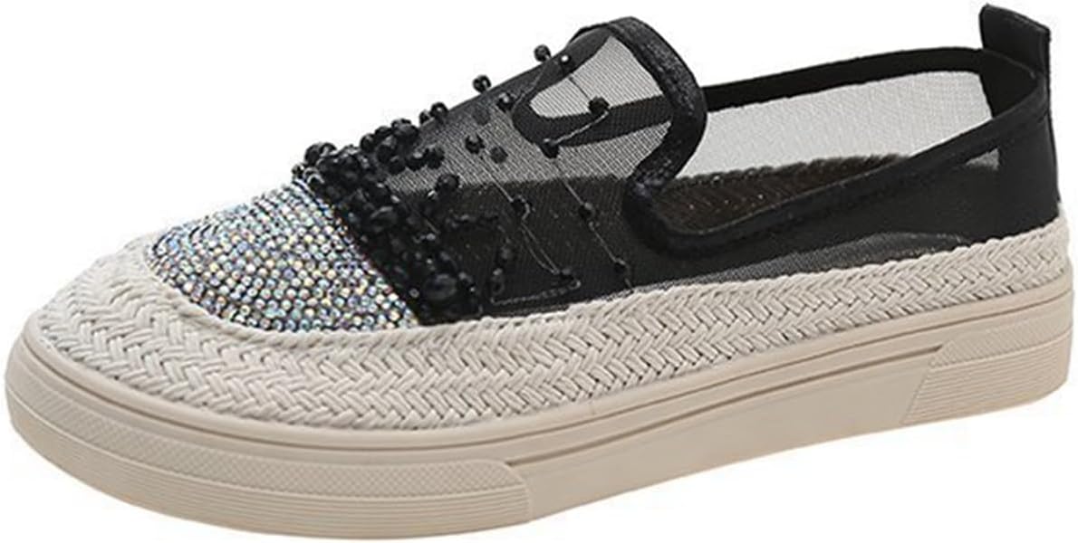 ローファー レディース トレンド スニーカー プラットフォーム スパンコール カジュアルシューズ ペタンコ キラキラ ドライビング キャンバス 滑り止め 便利 ウォーキング おしゃれ春夏 女性｜サステナライフ