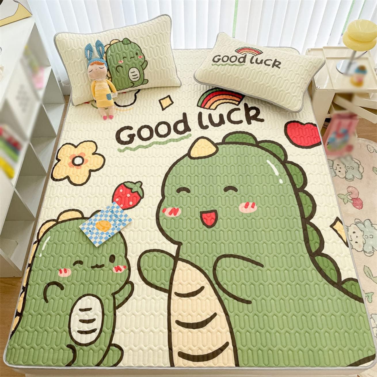 冷感 敷きパッド シングル 冷感敷パッド 120x200*A 夏用敷きパット ベッドパッド しきぱっと 寝具 ひんやりシーツ ほんのり冷感 滑り止め付き すべり止め 四隅にゴム れいかんしきぱっど 抗