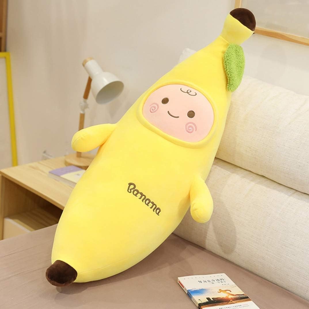 ぬいぐるみ バナナ 抱き枕 おもちゃ デザイン 超可愛い 癒し系 縫いぐるみ やわらかい 42cm 幼児 子供 大人 女の子 誕生日 お祝い 自分へのご褒美 プレゼント こどもの日 クリスマス ひな祭