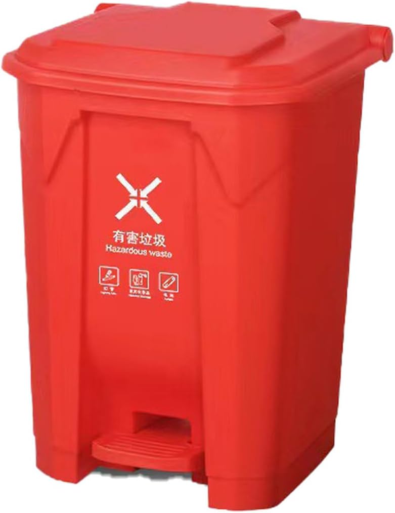 ごみ箱 ダストボックス 30L ワンハンドペール分別 可愛い ゴミ袋 かわいい シンプル リビング 台所 レッド 一人暮らし おしゃれ 外置き 寝室 洗面所 フタ取り外し キッチン 蓋つき フタ キッ