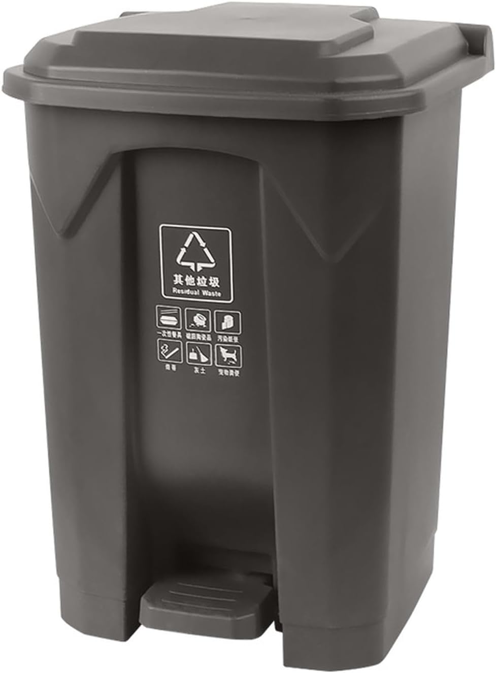 紙くずかご 消臭 抗菌 80L ペダル 上部付き添い人 か細い 紙くずかご 砂ぼこりボックス席 御厨子所 フタ付き添い人 ペダル式 抗菌産業 リビング 洗面所 袋 見えない 省空白文字 ペダル付き添い人 たわい無い 小 くず物ばこ シン