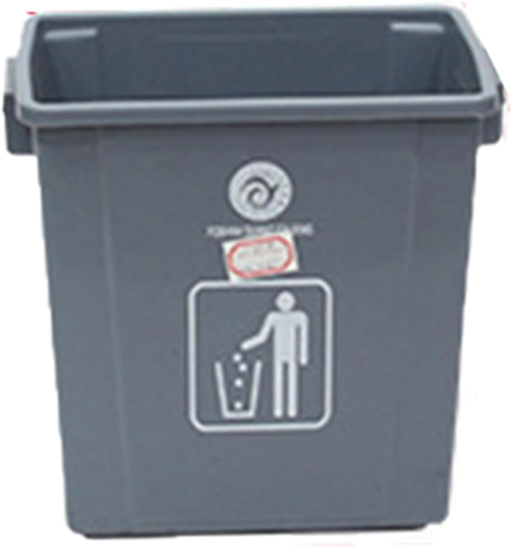 ごみ箱 北欧 グレイ 20L 臭気防止 ごみばこ くずかご 蓋なし 部屋用 ごみばこくず入れ 角型 ダストボックス 無地 カップボード下 リビング ポリ袋 省スペース リビング ゴミ箱 新生活 角型|サステナライフ