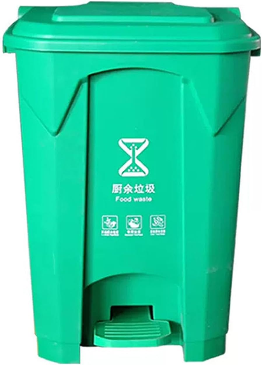 紙くずかご か細いペダル 50L 王冠付き添い人紙くずかご か細い ペダル 勝手もと カテゴリー化 砂ぼこりボックス席 縦型 分かりやすい かっこ良い 緑であること カテゴリー化紙くずかご 蓋付き添い人 屑入れ ペール 勝手もと リビング お座敷 大電気容量 ペダ インテリア・寝具・収納-ゴミ箱