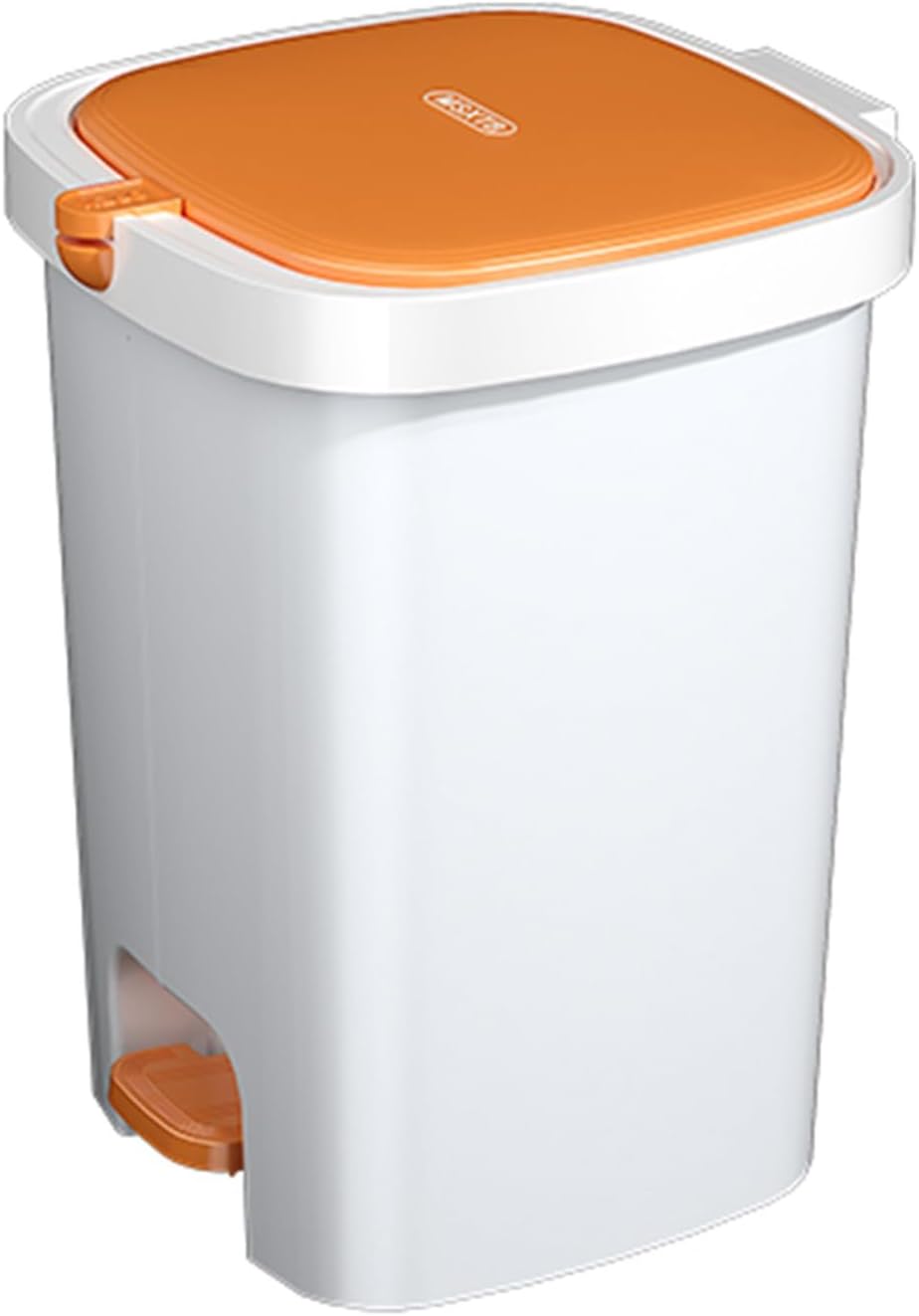 ゴミ箱 ペダルペール 13L ごみ箱 キッチン 袋止め おしゃれ 台所 フタ付き 分別 資源ゴミ 新ダストボックス ペダル 生活 ペダルペール ごみ箱 キッチン オレンジ 袋止め おしゃれ 分別 ペダ