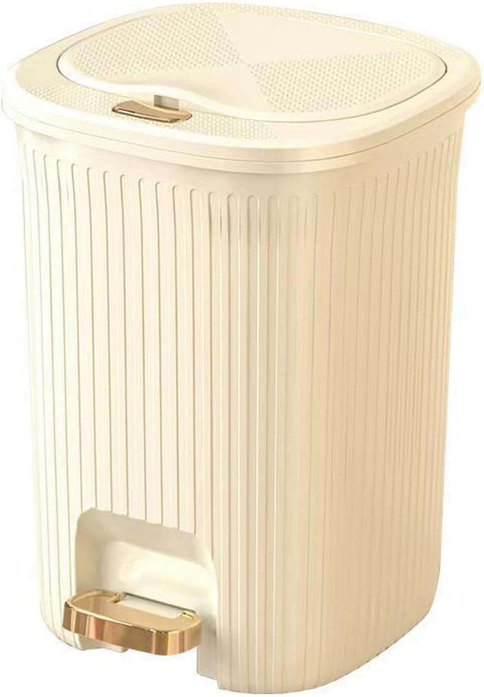 ゴミ箱 おしゃれ キッチン ふた付き 縦型 大容量 10L おしゃれ スリム ワゴン ダストボックス ゴミ箱 ベージュ ごみ箱 ふた付き 分別 スリム ペダル リビング ごみ箱 足踏み 新生活 シンプ