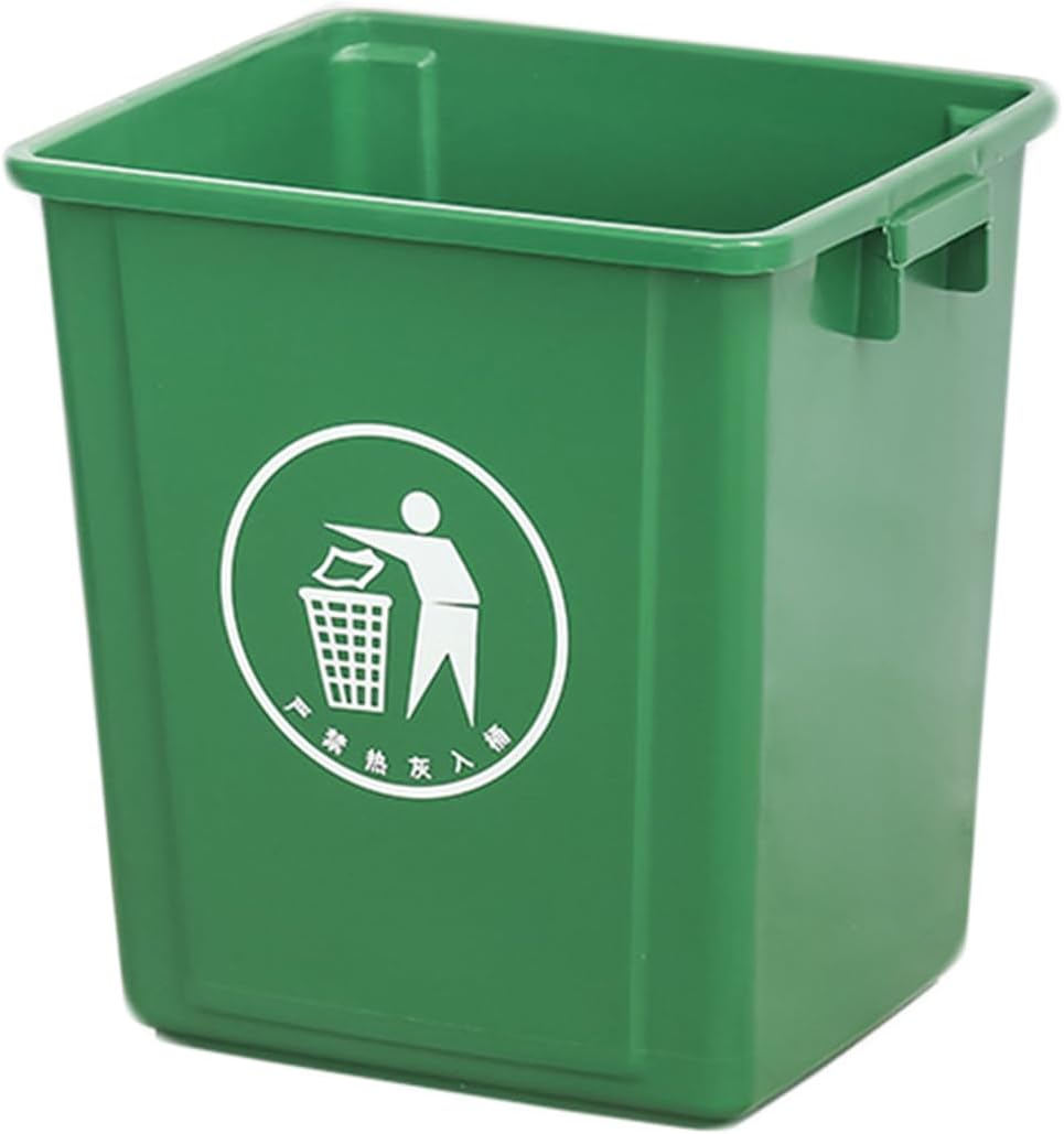 ゴミ箱 おしゃれ プラスチック 抗菌 リビング 角型 トラッシュカン 臭気防止ごみ箱 ごみばこ くずかご リビング 新生活 蓋なしゴミ箱 バスルーム 寝室 無地 北欧 部屋用 30L 滑り止め付き ダ