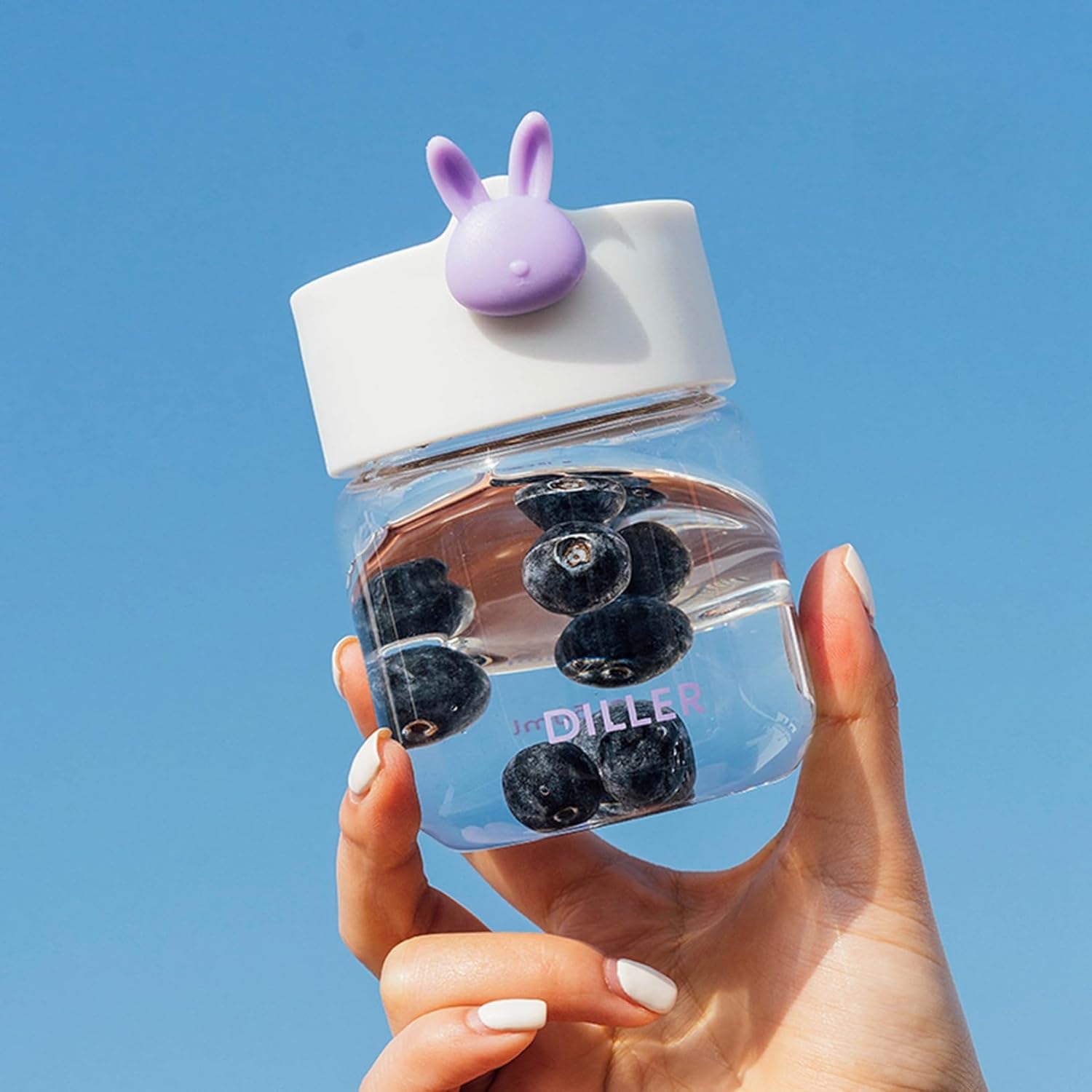 ウォーターボトル ミニ 小さい 目盛り ガラス水筒 280ml 手提げ付き 420ml マグボトル ガラスマグカップ 蓋付き 直飲み 耐久性 便利な 給水 使いやすさ 耐熱 少女 会社用 オフィス用