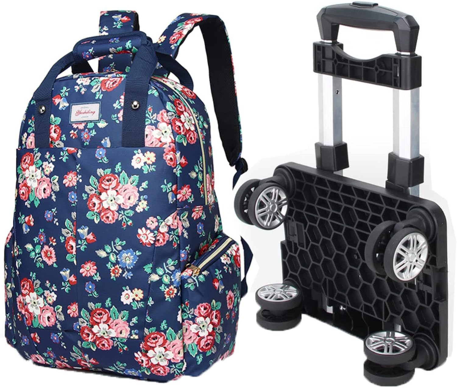 リュックキャリー 3way キャスターバッグ 30L キャリーバッグ 小型 2~3泊対応 4輪 撥水加工 トロリーバッグ メンズ レディース 旅行 合宿 出張 旅行バッグ スーツケース