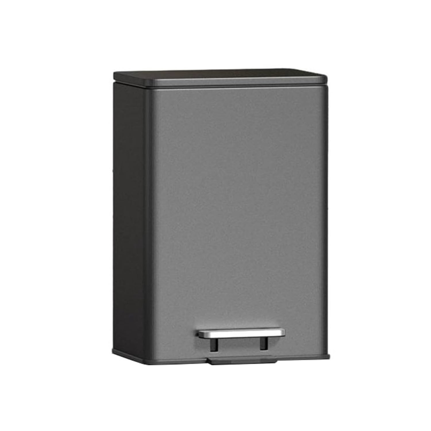 ゴミ箱 ふた付き 12L ダストボックス 角型 ペダル式 ごみ箱 スリム おしゃれ 抗菌 消臭 密閉 音無し 部屋 キッチン リビングルーム トイレ 浴室 オフィス用 スチール