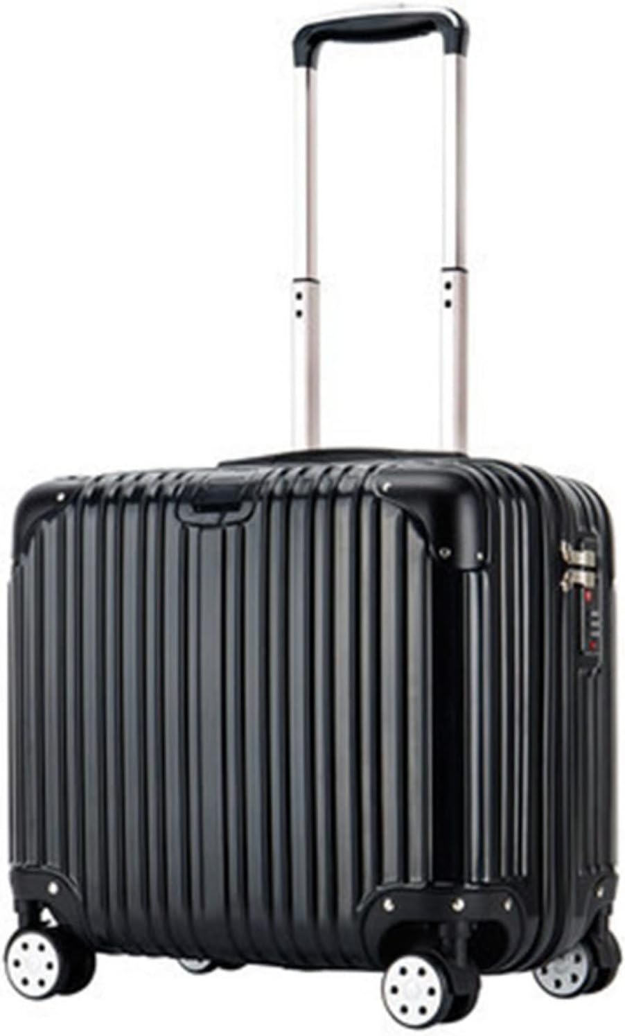 スーツケース キャリーケース 機内持ち込み 30L キャリーバッグ ファスナー式 超軽量 小型 耐衝撃 静音 ダブルキャスター 360度回転 旅行 ビジネス 出張 ブラック SSサイズ（1-2泊）