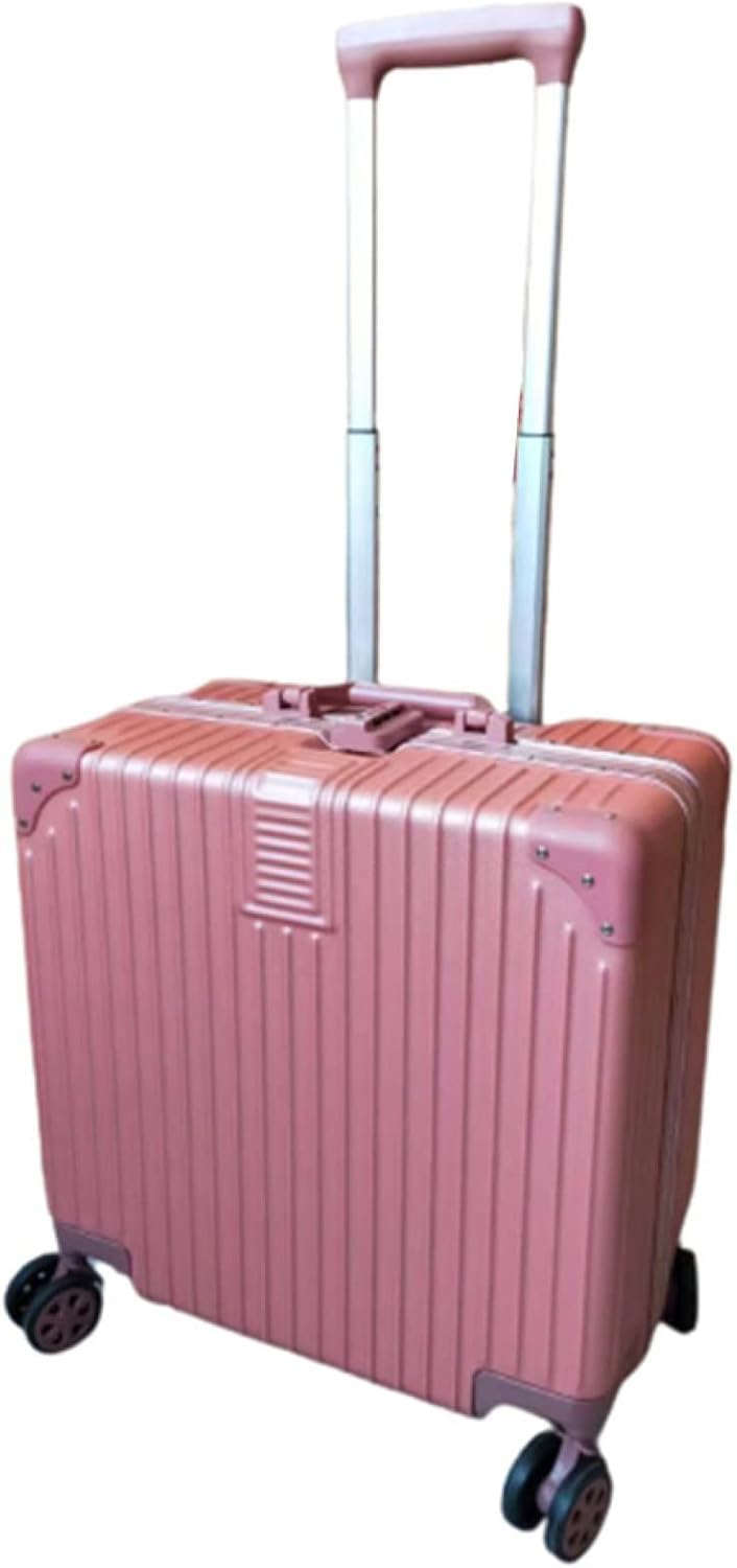 旅行バッグ 持ちはこび容れもの 機内持ち込み 30L キャリーバッグ TSA鍵を掛ける申し受ける 軽銀ひな形 超軽さ 小型 耐衝撃 静音 ダブルキャスター 360度回転させる 旅する 商行為 出張 さくら色 SS犀 スーツケース・キャリーバッグ-バッグ