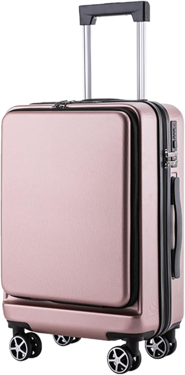 スーツケース キャリーケース 機内持ち込み 30L フロントオープン キャリーバッグ フロントポケット ファスナー式 超軽量 小型 耐衝撃 静音 ダブルキャスター 360度回転 旅行 ビジネス 出張 9,777円