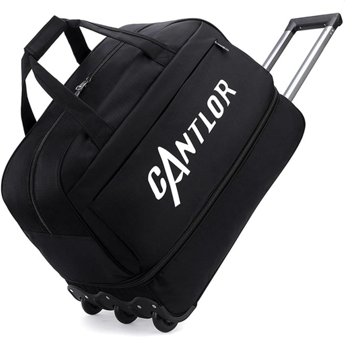ボストンキャリー 2way キャスターバッグ 55L キャリーバッグ 折りたたみ 大容量 3輪 撥水加工 トロリーバッグ メンズ レディース 旅行 合宿 出張 旅行バッグ スーツケース｜サステナライフ