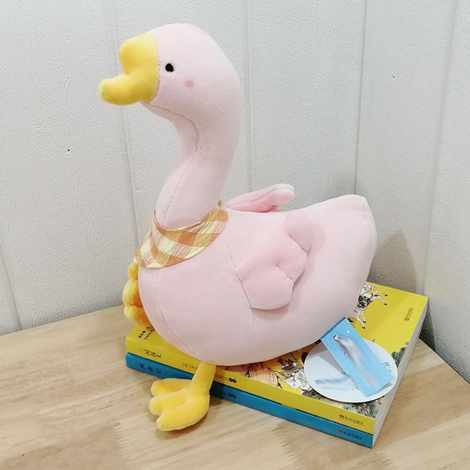 鵞鳥ぬいぐるみ 抱き枕 えり巻き着 ふわふわぬいぐるみ 手あそび おすわり 本当の ピロー 30糎 毛の荒物 ねむねむ お癒し 可愛らしい 赤ちゃん 意中の女彼へ 身寄り 卒園 卒祝賀会 母の日差し上げ物 ク