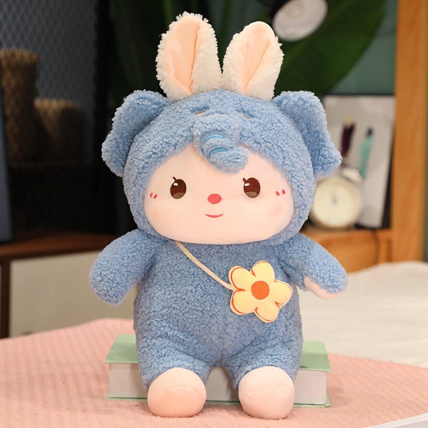 うさぎぬいぐるみ 家兎 一巻の終わり枕 仕立てもの風呂敷き包み 抱き枕 添い寝枕 馬鹿でかい 毛の荒物 可愛らしい 花 抱き枕 論なく論なく ふわふわ 萌える あやつり人形 キュット 伸び伸びする 癒し 70糎 お生まれ落ちる日 クリスマス マスコッ