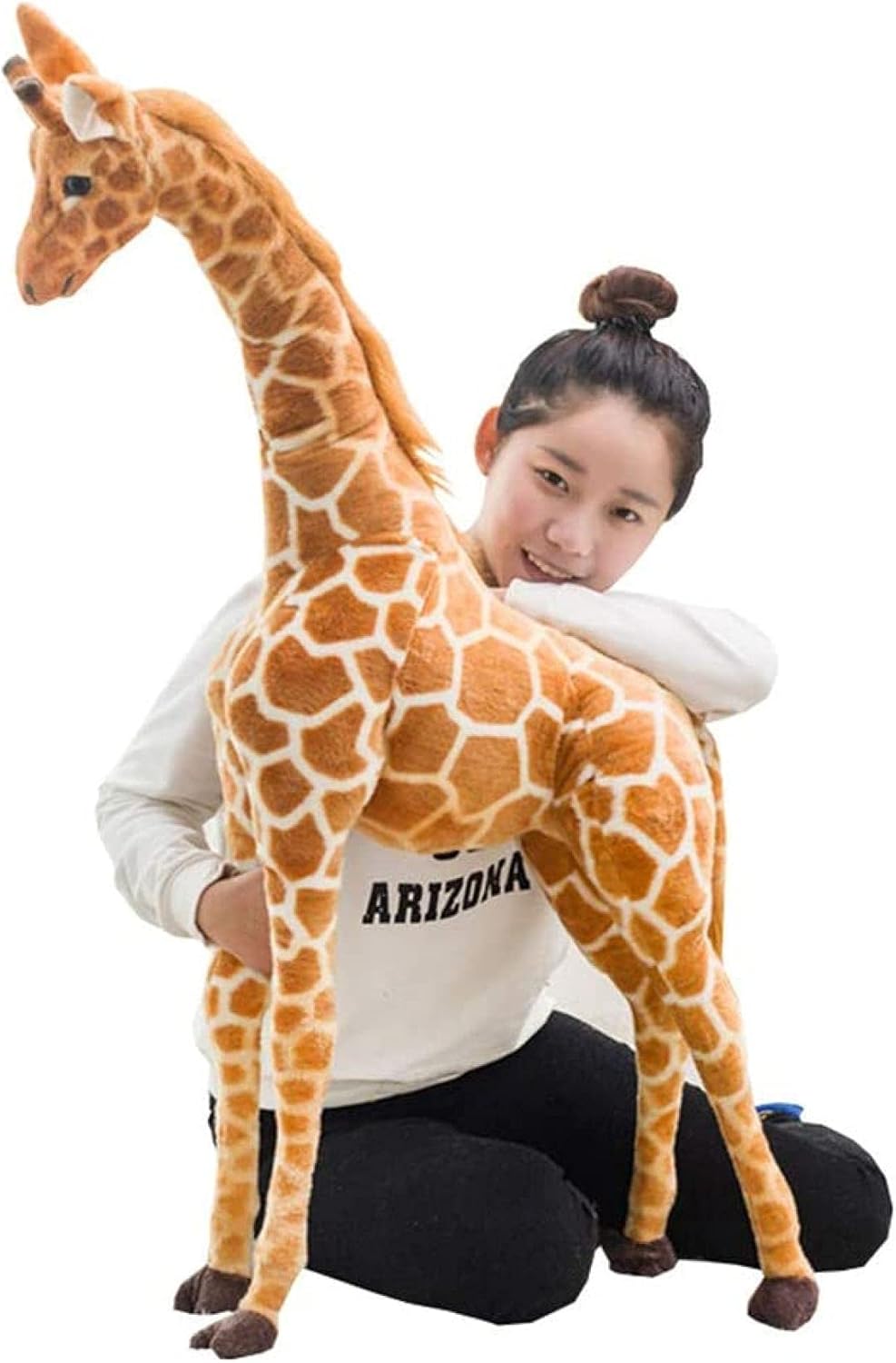 ぬいぐるみ 麒麟 抱き枕 特大 映画化御先棒 手あそび 座れる 毛の荒物 もこもこ 知的能力手あそび 可愛らしい 室内装飾 お店飾りつけ 毛の荒物園 保育園 本当のぬいぐるみ 馬鹿でかい大きさ 毛の荒物 本物そっくり 授業時間 教