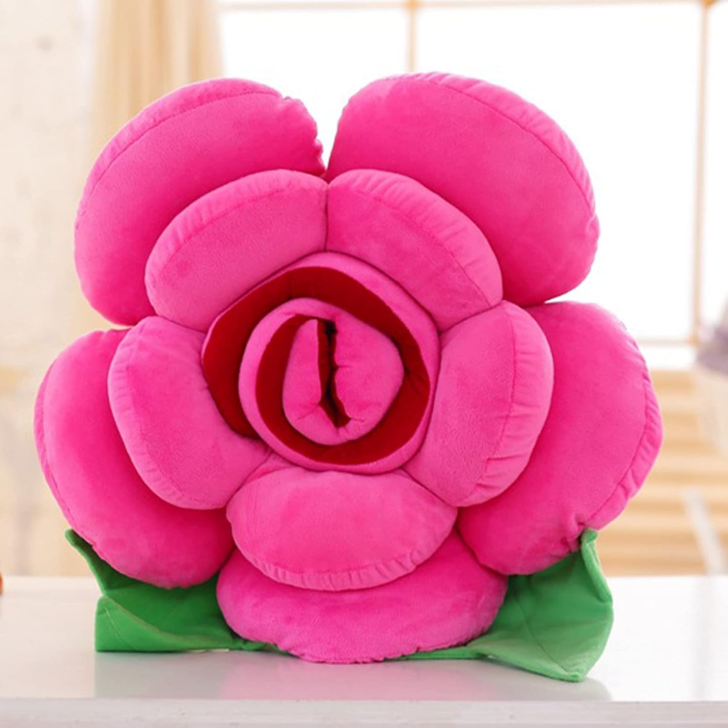 ローズ抱き枕 花形 クッション リアル 萌え萌え ぽっちり 快適さ やわらかい 仰向き寝枕 昼休み枕 触り心地よい リラックス サプライズ 女の子 車用 オフィス ソファベッドルーム 母の日 ギフト｜サステナライフ