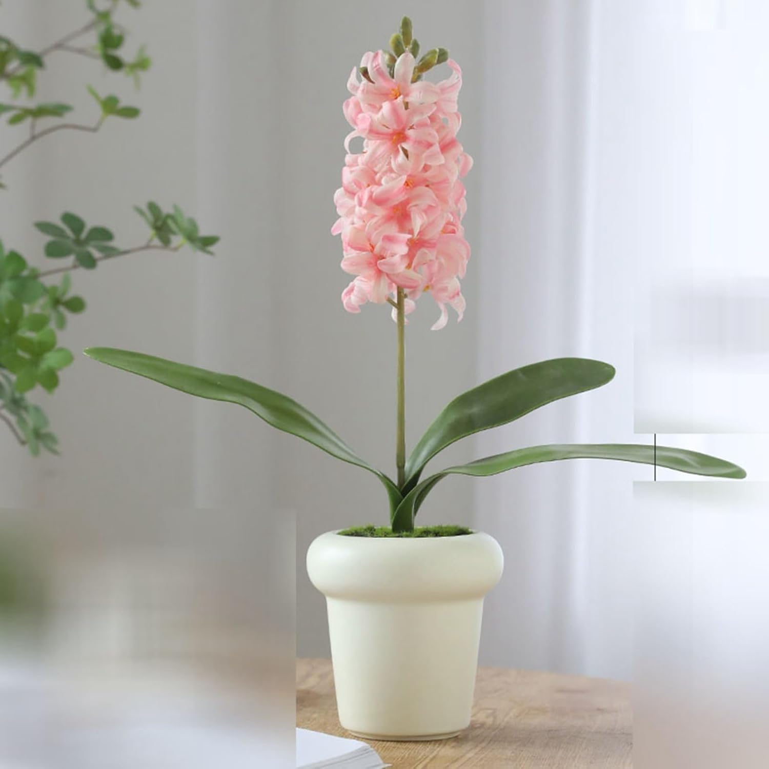 ヒアシンス 造花 枯れない花 荷 ? 鉢植え ミニ 造花インテリア 観葉植物 装飾花 リアル 本物そっくり 人工造花 人工植物装飾 害虫駆除不要 北欧 アート ins ホーム 撮影小道具 結婚式 贈り｜サステナライフ 8,988円