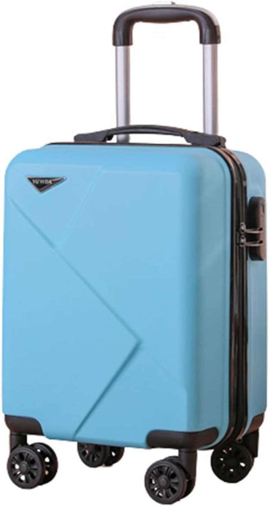 スーツケース キャリーケース 機内持ち込み 20L キャリーバッグ ファスナー式 超軽量 小型 耐衝撃 静音 ダブルキャスター 360度回転 旅行 ビジネス 出張 ブルー SSSサイズ(1-2泊)|サステナライフ