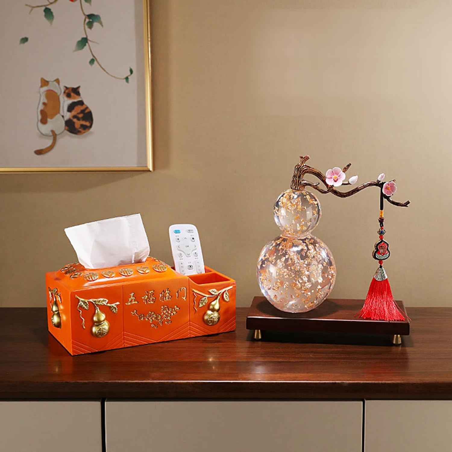 楽天市場】ヒョウタン 瓢箪 ひょうたん 置物 銅製 風水グッズ 植物