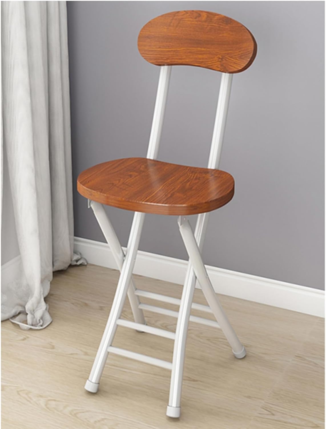 楽天市場】折畳ハイスツール 折りたたみチェア 背もたれ 食卓椅子