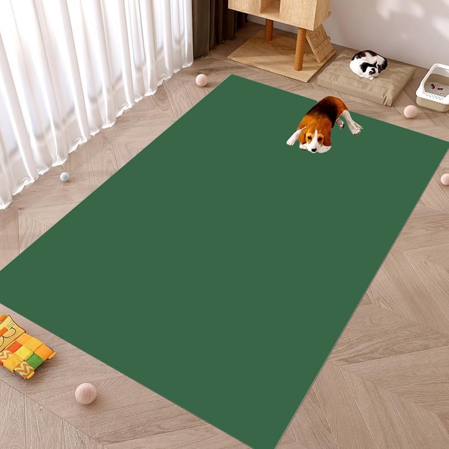 ペットマット ペットシーツ PUレザー PVC 拭ける 汚れ防止 防水 カーペット 犬用 トイレシート おしっこ 漏れ防止 床の傷対策 脱臭 噛み耐性 高齢犬 老犬 老猫 ペットフェンス・サークル・ケ|サステナライフ