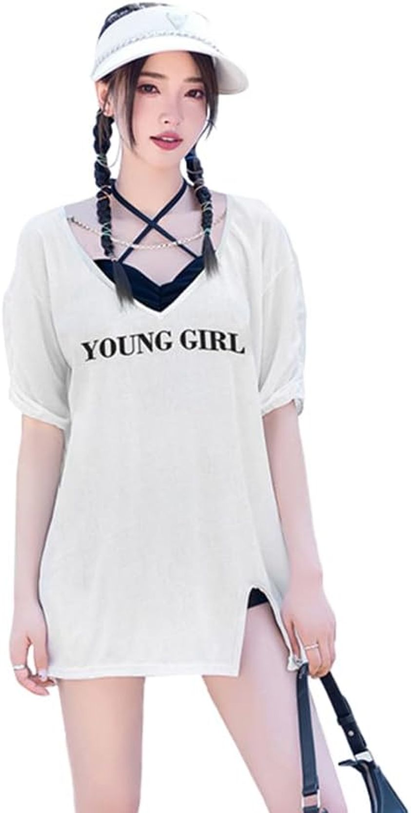水着 レディース ラッシュガード タンキニ セパレート 半袖 ｔシャツ タンクトップ ショートパンツ 3点セット お洒落 バスト盛れる フレア 女性 かわいい スポーツ 海水浴 温泉 水泳