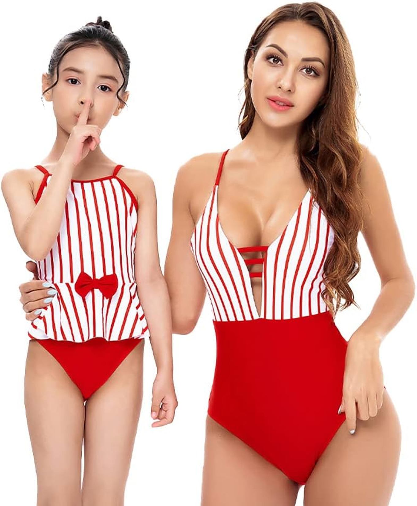 キッズ水着 親子 スイムウェア 女の子 レディース ロンパース水着 タンキニ みずぎ オールインワン ビーチウェア ミズギ 大人 スリム 着痩せ シンプル おしゃれ 体型を隠すカバーアップ水着