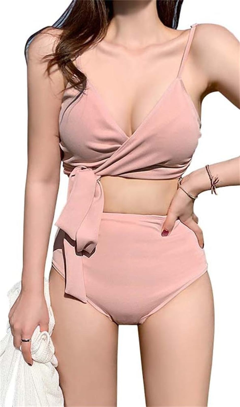 水着 レディース ビキニ セット ビキニセット カシュクール 可愛い ショートパンツ 上下 2点セット スイムドレス セパレーツ ストラップは調節可能 女性用水着 セクシー プール
