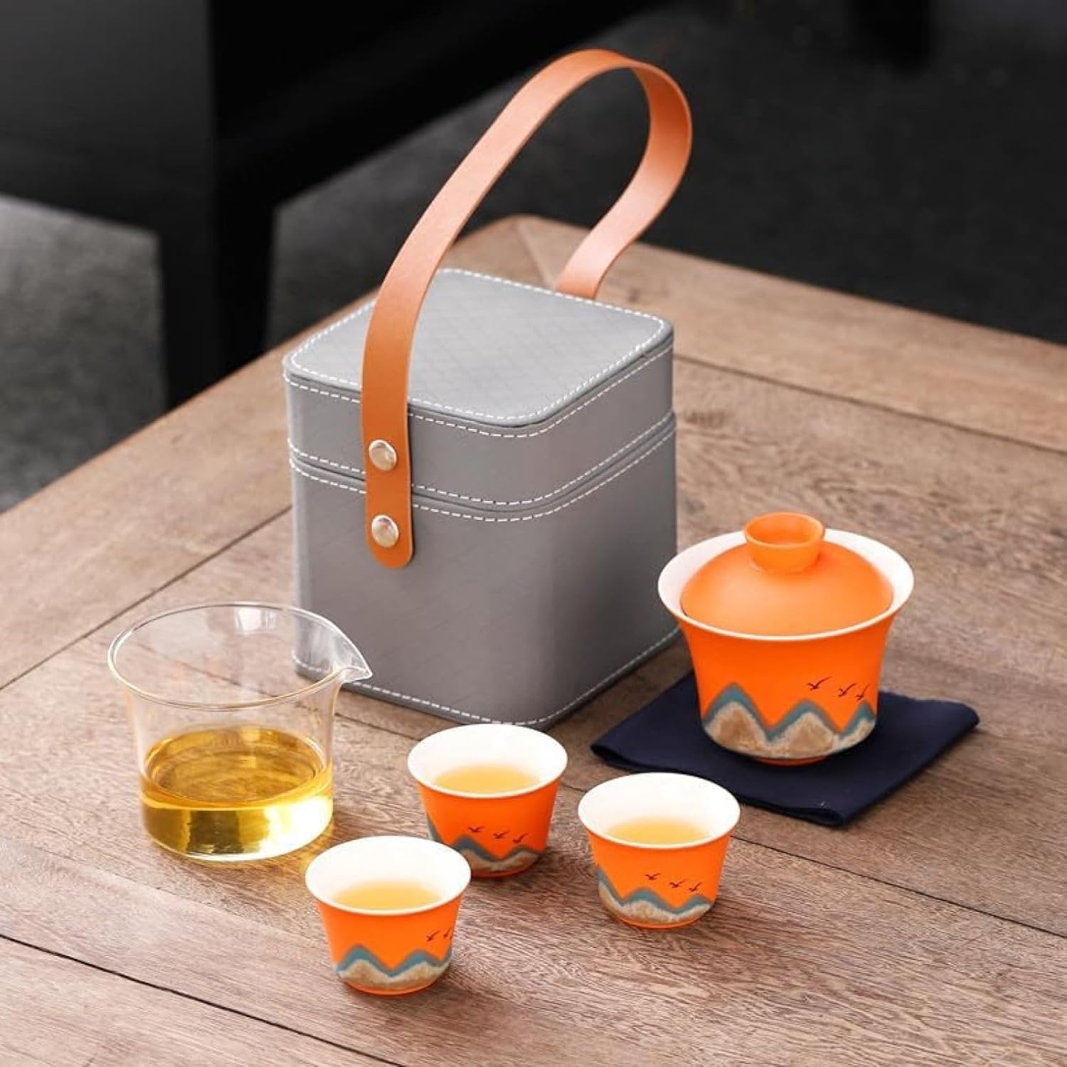 ティーセット 急須 湯呑みセット 急須 セット 茶器 茶皿 茶器乾燥ティートレー