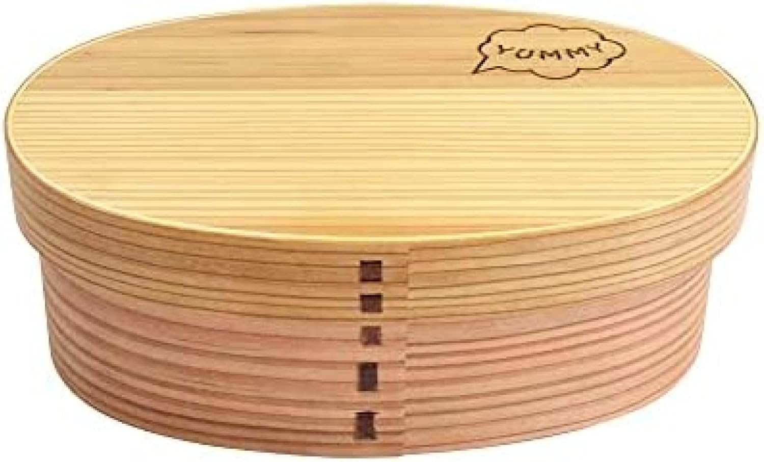 かのりゅう 弁当箱 Design 曲げわっぱ弁当箱 M 600ml yummy 大人用弁当箱-弁当箱・弁当袋