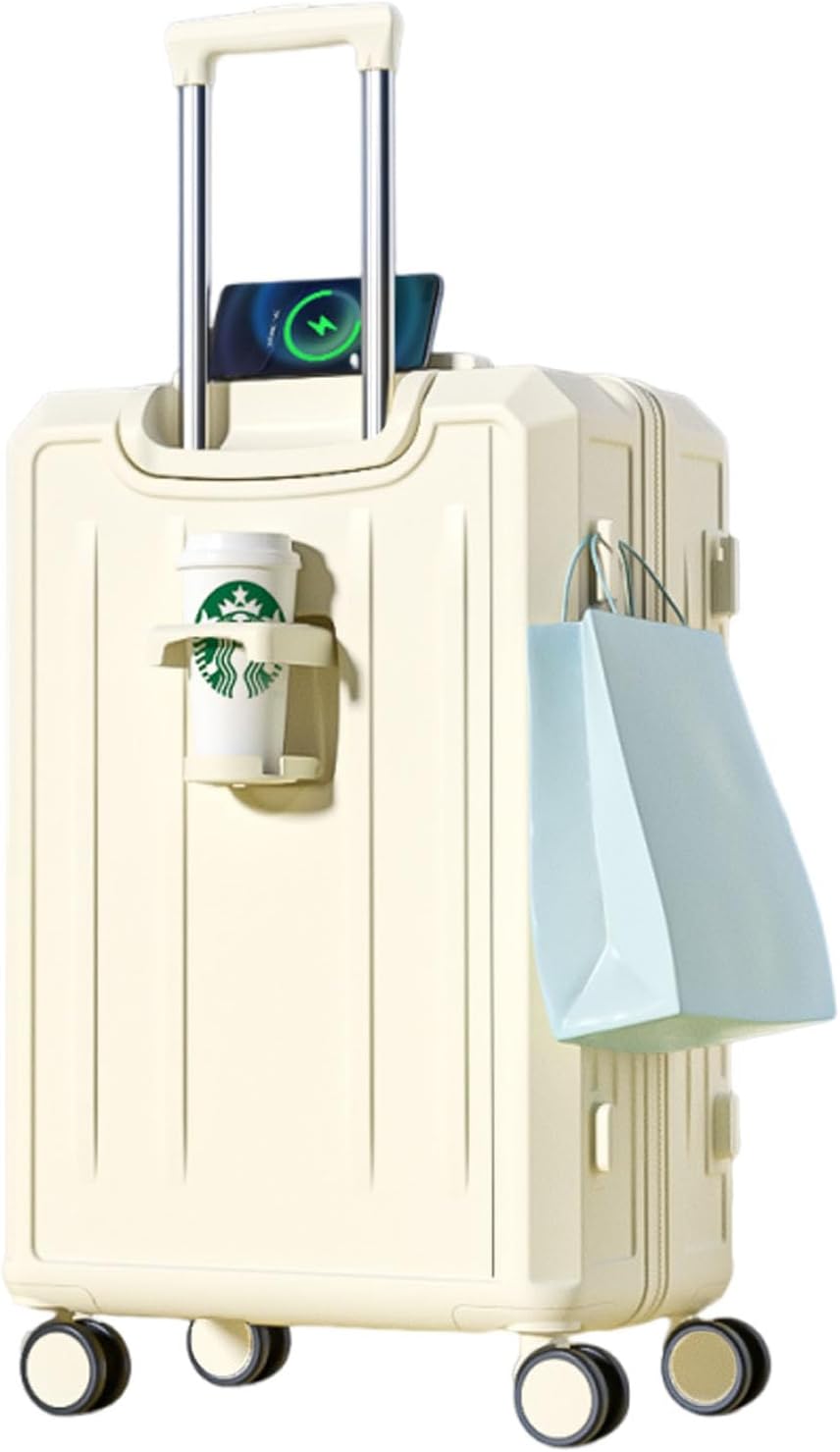 持ちはこび入れもの 旅行バッグ 機内持ち込み USB界面付き添い人 キャリーバッグ 優勝杯保持者付き添い人 つつみ隠し引っかかり役立つこと 鍵を掛ける 大型 静音 超軽さ 耐衝撃 多納める衣嚢 旅する出張 学びとる