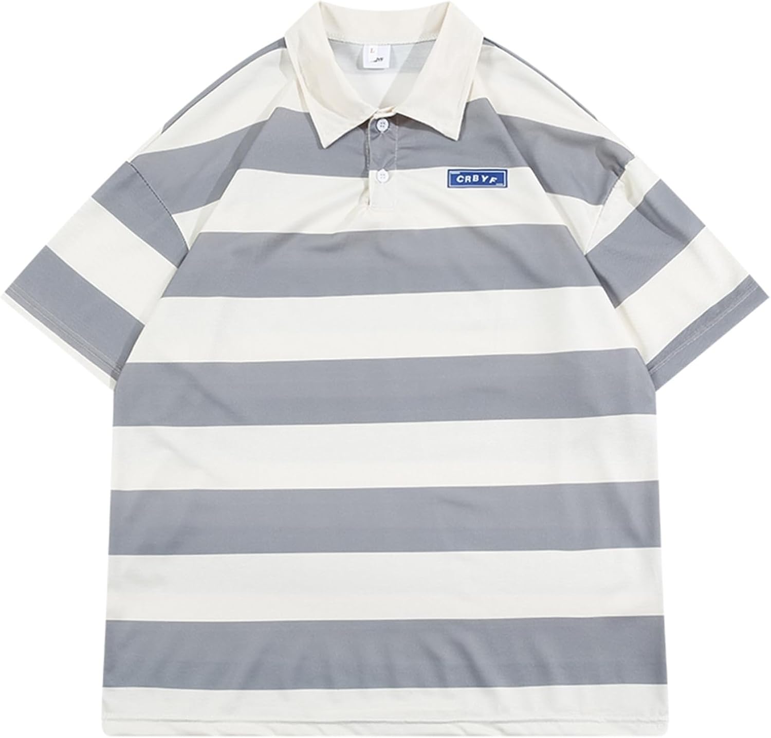 ポロシャツ カジュアルシャツ メンズ 夏用 五分袖 開襟 ボーダーシャツ Tシャツ 無地 シンプル 薄い 軽い 吸汗速乾 通気性 リラックス アウトドア 街着 日系 コーディネート 形態安定