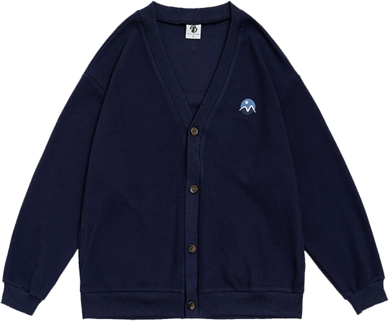 カーディガン セーター 落日刺繍飾り メンズ 長袖 体型カバー ボタン 前開き 可愛い アウター 春秋用 高校生 アウトドア 日常 ニットシャツ コーディネート 日系 ファッション 秋冬の定番｜サステナライフ