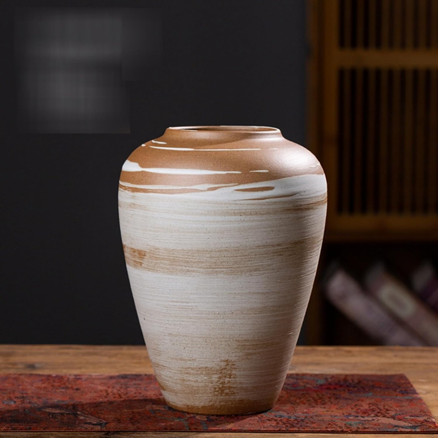 花瓶 土陶器 ベージュ ベーシック 小さめ花器 ミニ花器 陶器花器 セラミック花器 ブラウン ベージュ フラワーアレンジメント用花器 生花用花器 インテリア小物 装飾家の装飾 ガーデン装飾 室内装飾｜サステナライフ