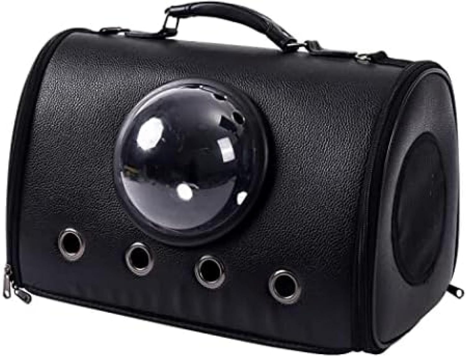 ペットバッグ キャリーバッグ 手提げ ショルダー 宇宙船カプセル型 折りたたみ メッシュ窓 通気性 猫用 小型犬用 小動物 旅行 外出 犬猫兼用 撥水通気 お出かけ 避難用散歩用ハンドバッグ 洗い簡単