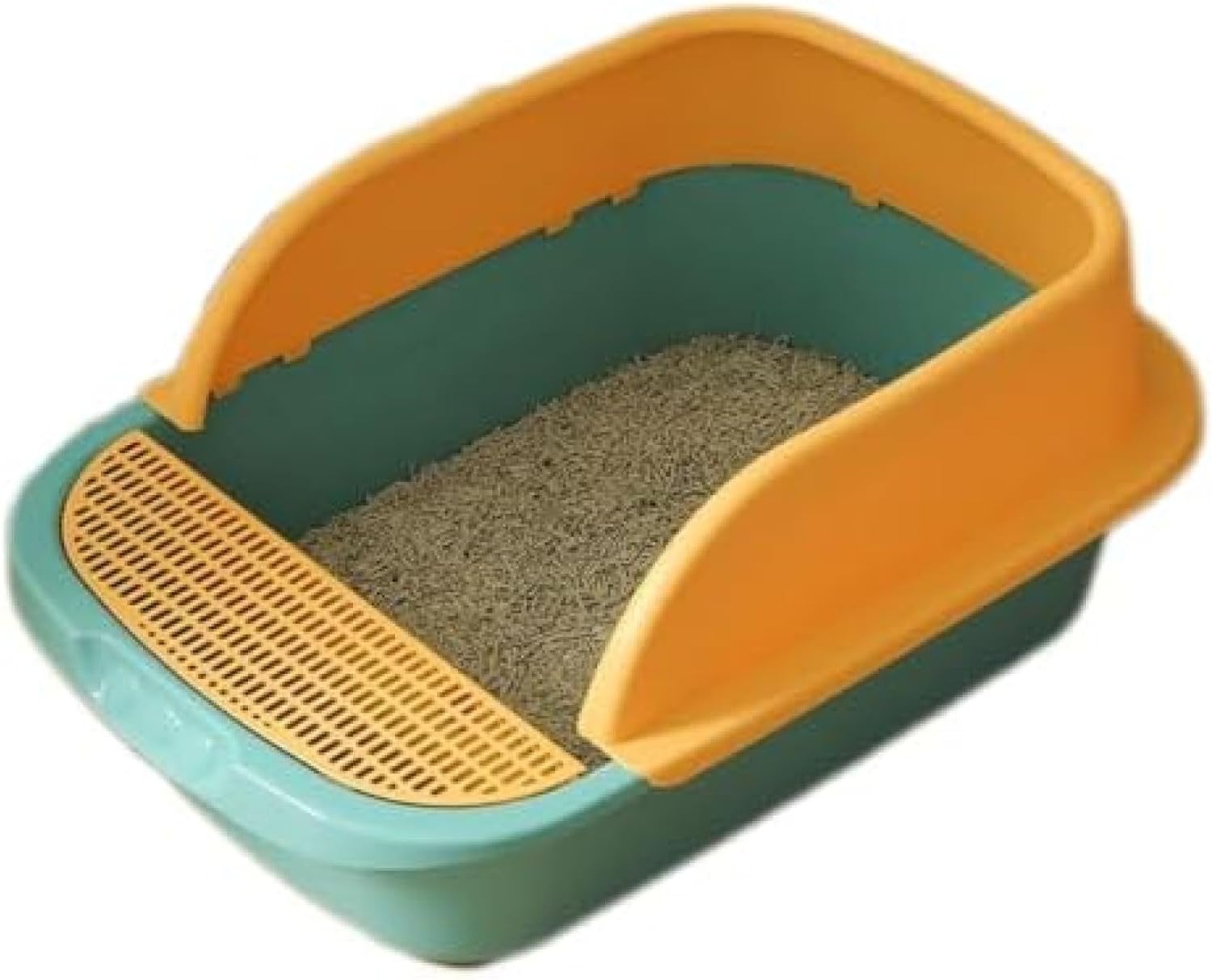 猫 トイレ 猫トイレ 散らかりにくい 猫 トイレ 猫トイレ キャットトイレ 本体 猫トイレ お掃除簡単 ペットトイレ 猫用品 シンプル スコップ付き おしゃれ 38*51*20cm