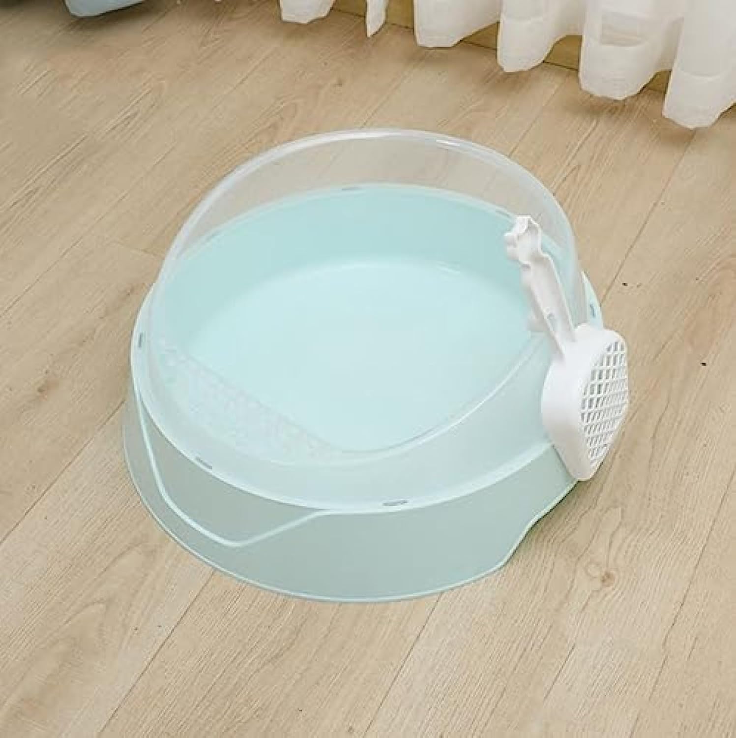 猫室内用便器本体 広広とした大いさ 大型 猫室内用便器 猫機材 二分の一押しかぶせる 丸型 好いたらしい シャヴェル付き添い人 パウダーコンパクト 洗い濯ぎ飾り気の無い 猫砂飛び散り押しとどめる 深め 大きめ 猫用室内用便器 介護 子ネコ 成猫 トイレ用品-トレー・トイレ容器