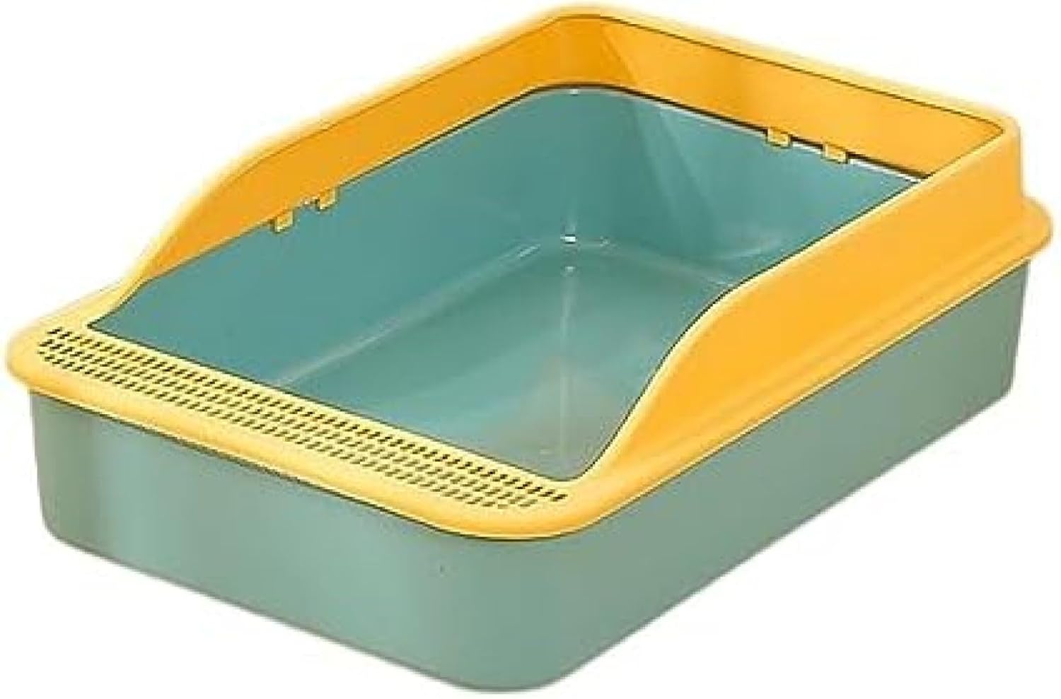 猫用室内用便器 愛玩動物用室内用便器 ご機嫌姿勢 水しぶき押しとどめる 砂見落とし押しとどめる 猫室内用便器 小毛の荒物用 旅する 屋内猫用 L52*36*16珊 M46*36*16珊 猫用品-トイレ用品-ペット・ペットグッズ